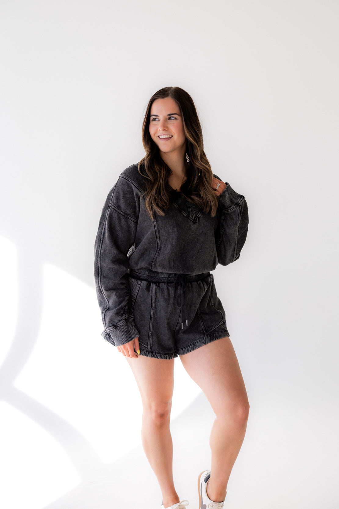 Intercept Romper | Black