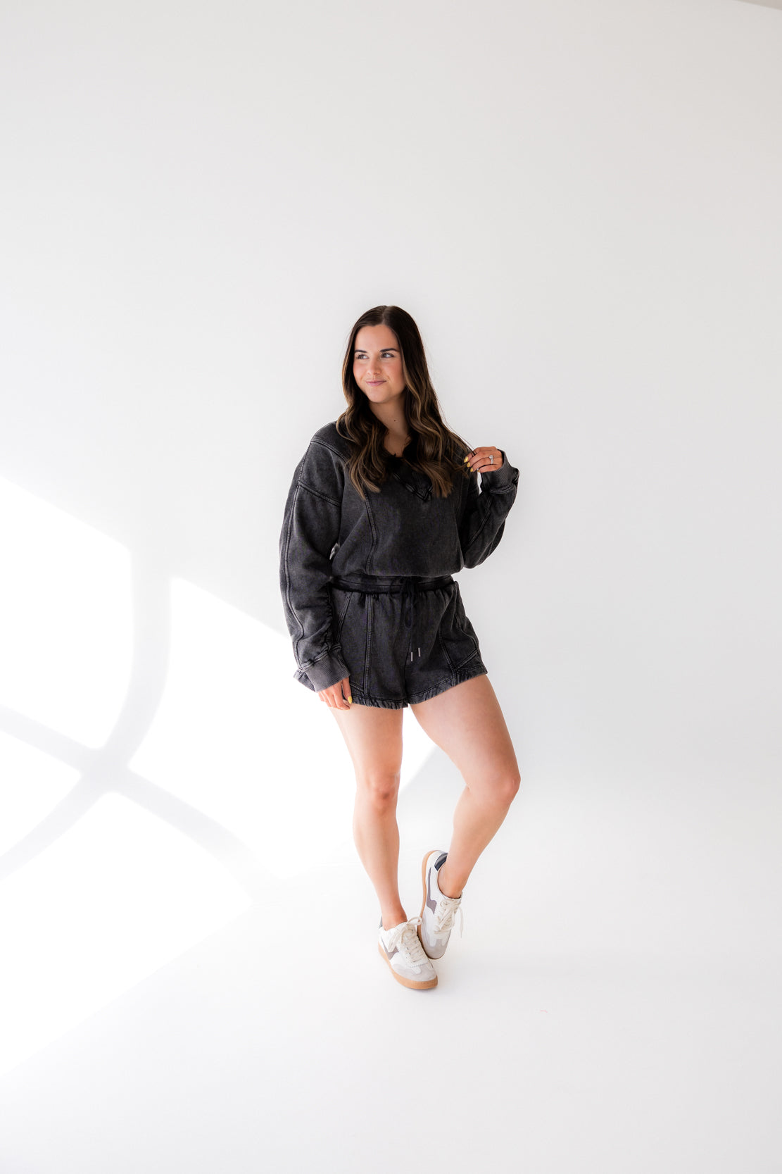 Intercept Romper | Black