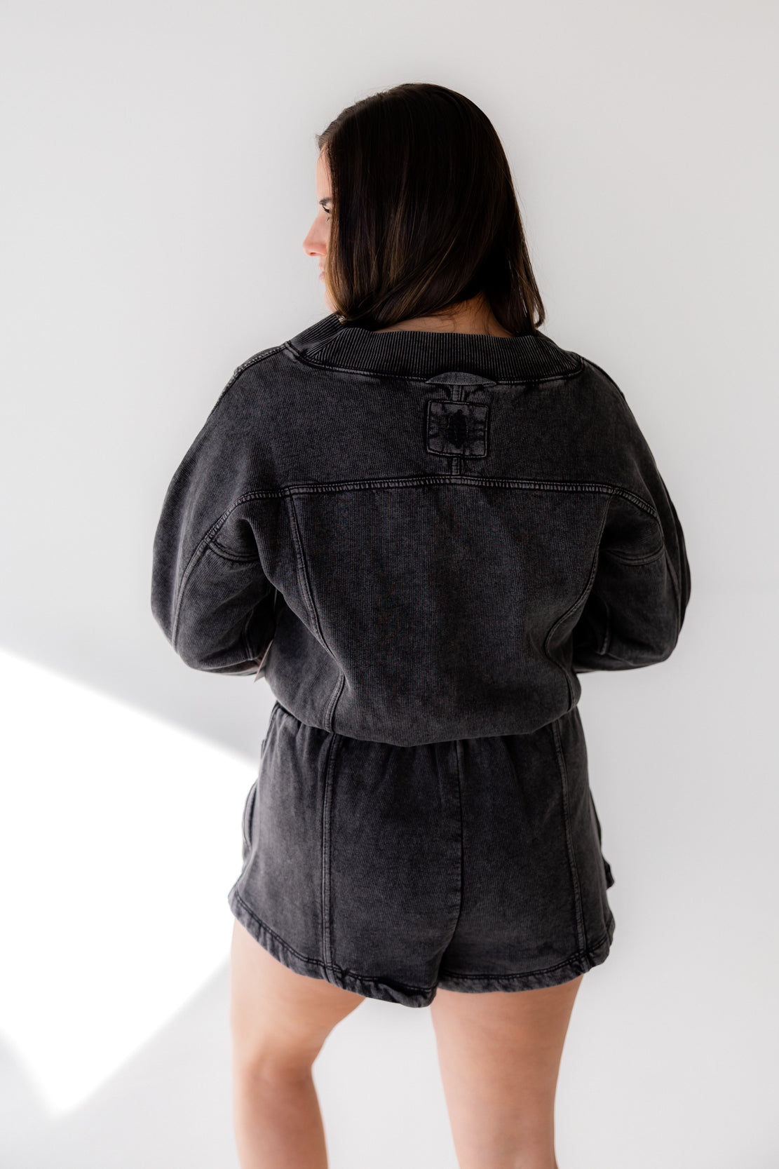 Intercept Romper | Black