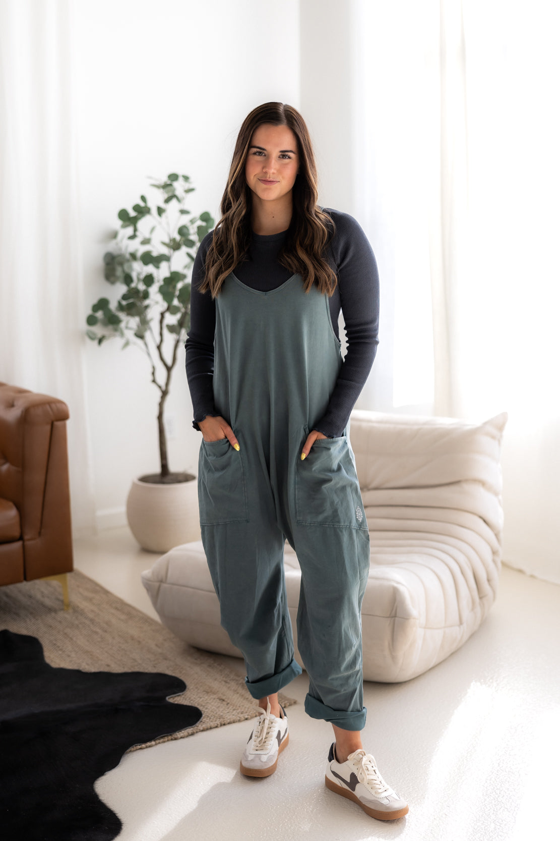 Hot Shot Onesie | Midnight Jade