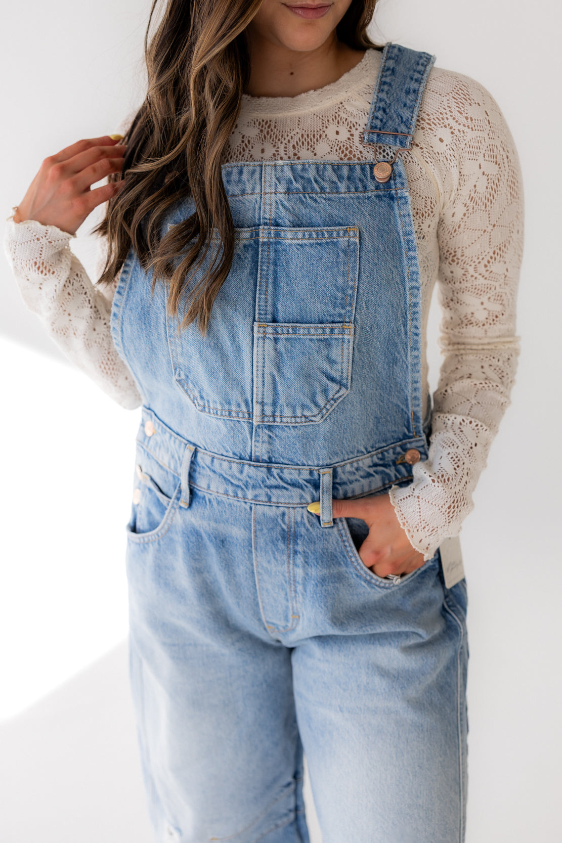 We The Free Good Luck Barrel Overalls | Going Steady