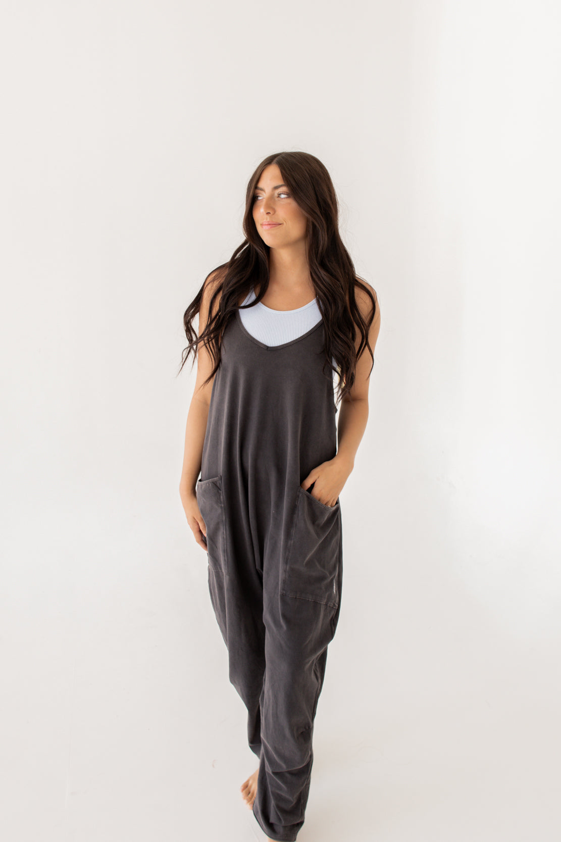 Hot Shot Onesie | Washed Black