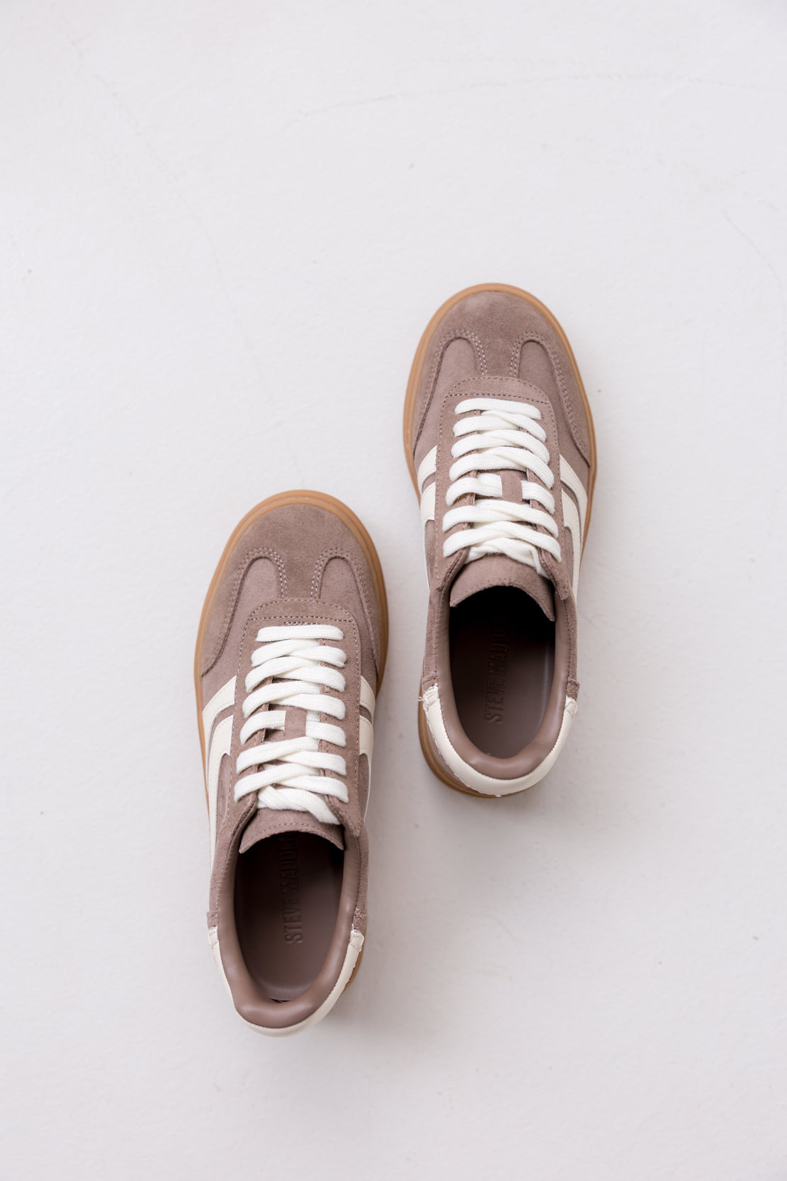 Steve Madden Dodge Sneaker | Taupe – The Vault Clothing Co.