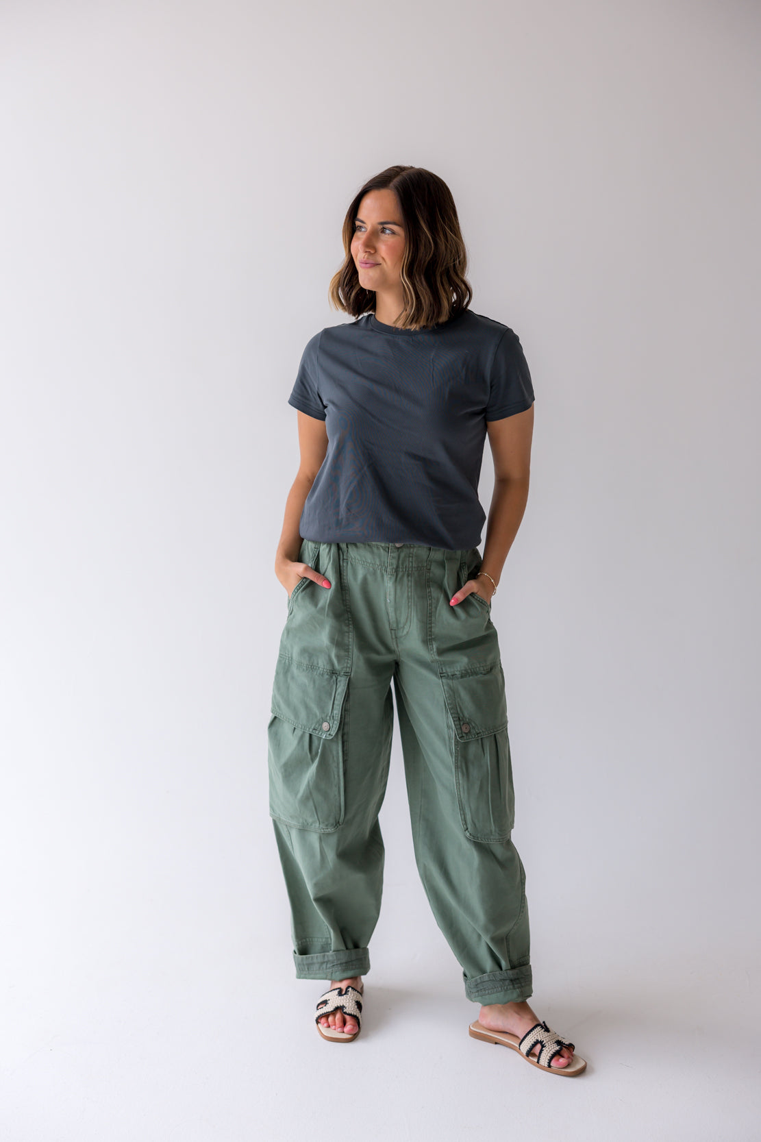 Asher Basic Tee | Blue Nights