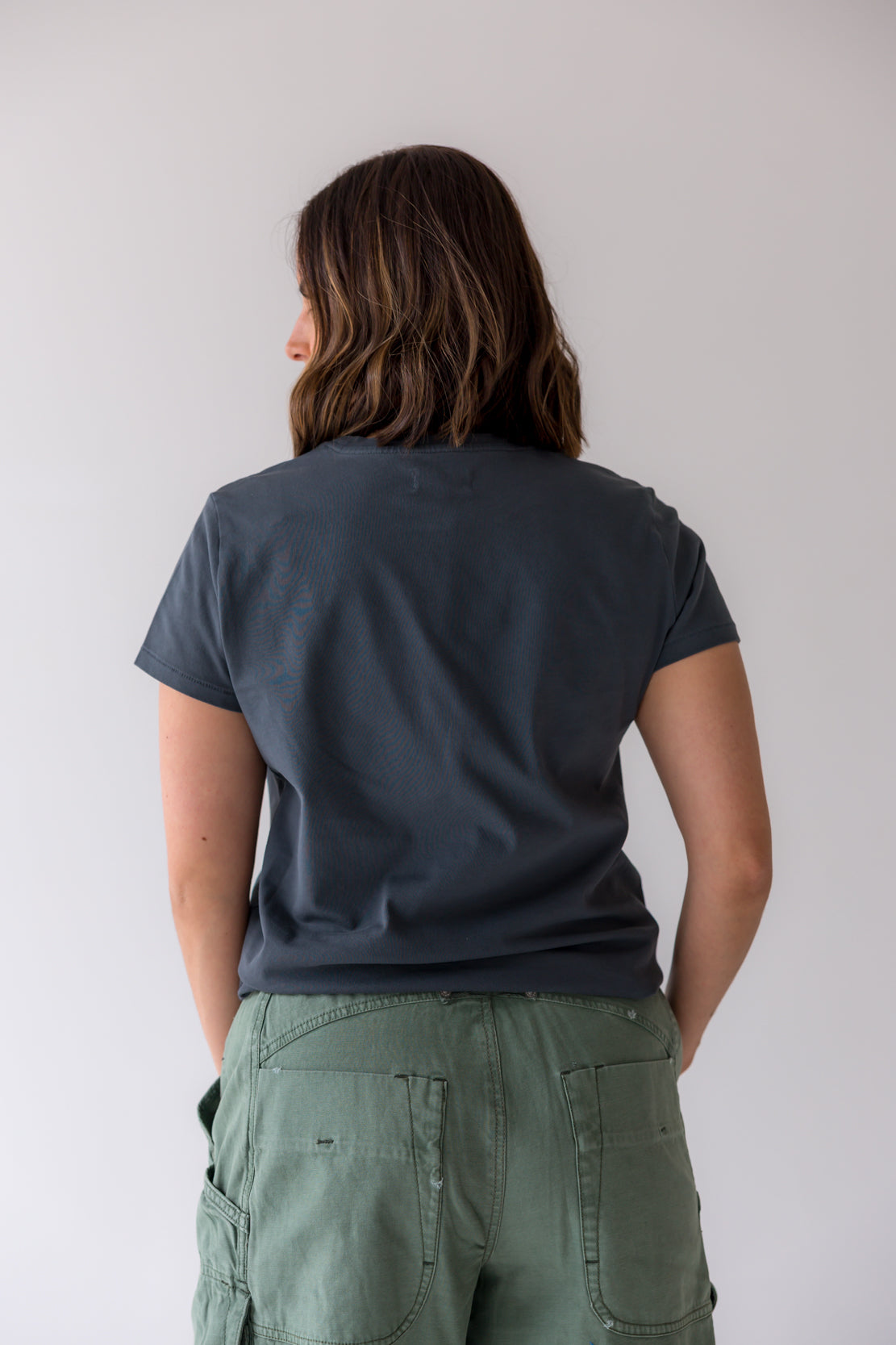 Asher Basic Tee | Blue Nights