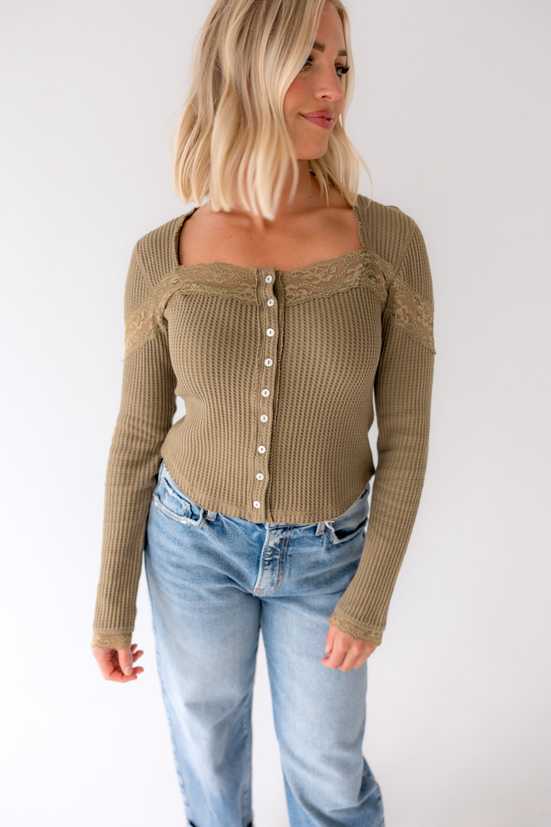 Let's Party Cardi | Gothic Olive