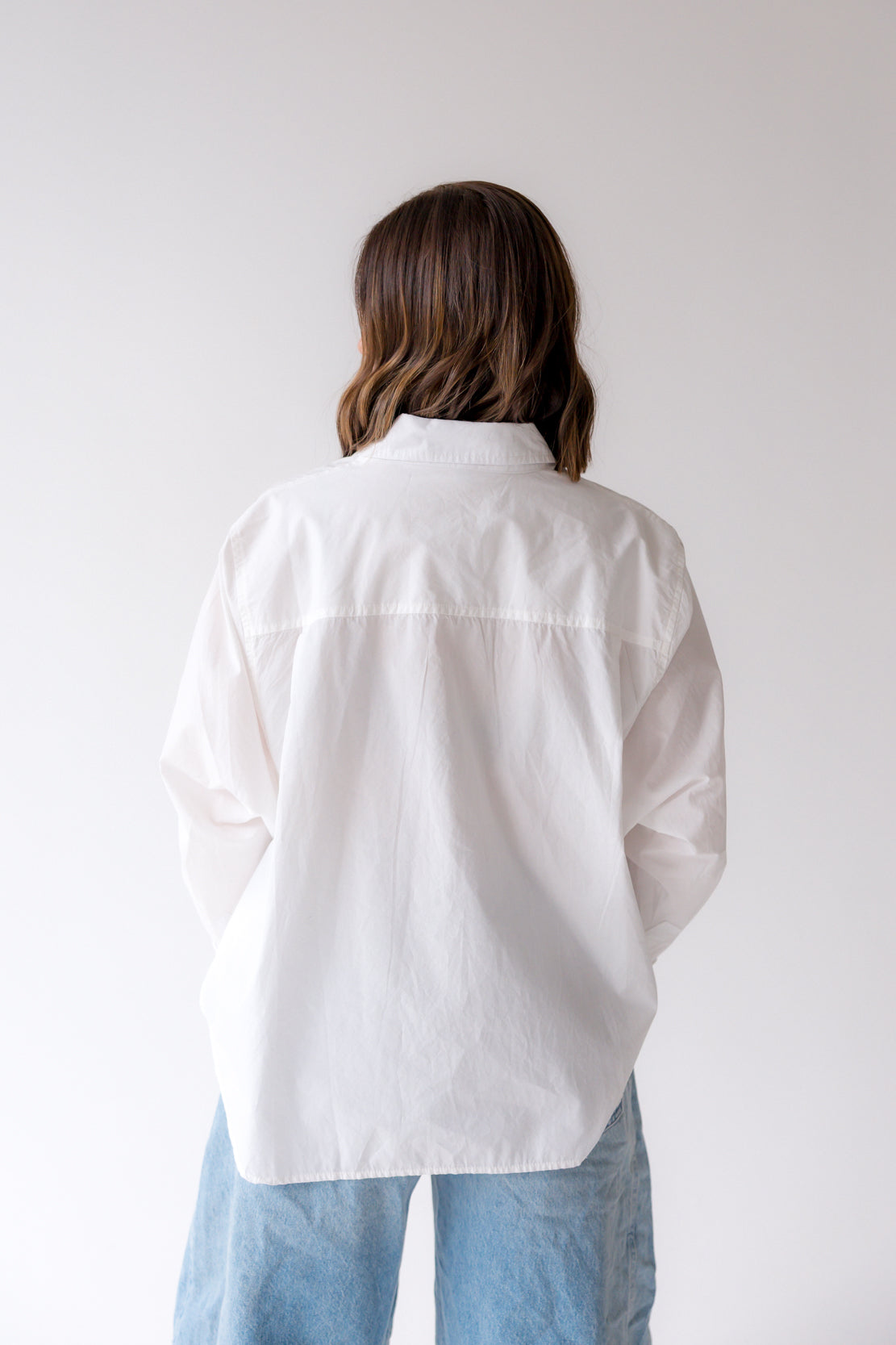 Sabine Tailored Shirt | Parchment