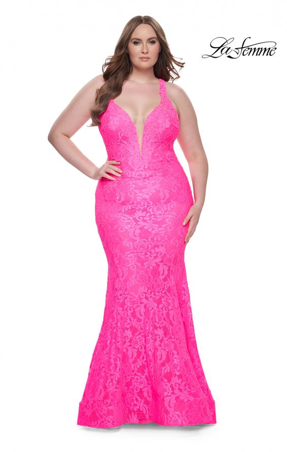 Prom Dress 31118 | Neon Pink