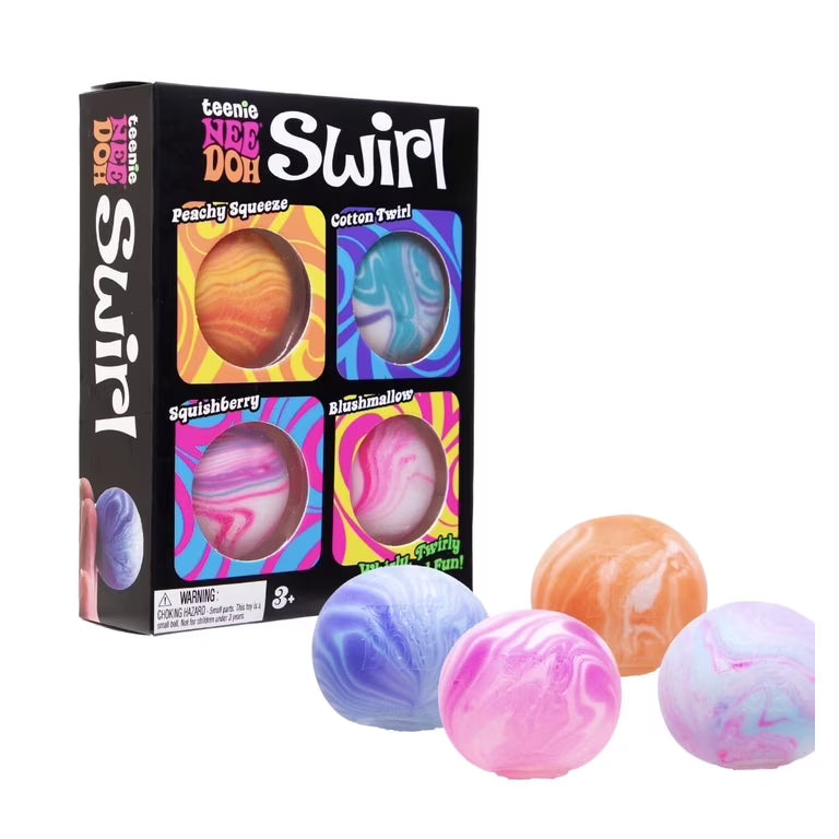 Nee Doh Teenie Swirl Multi Pack