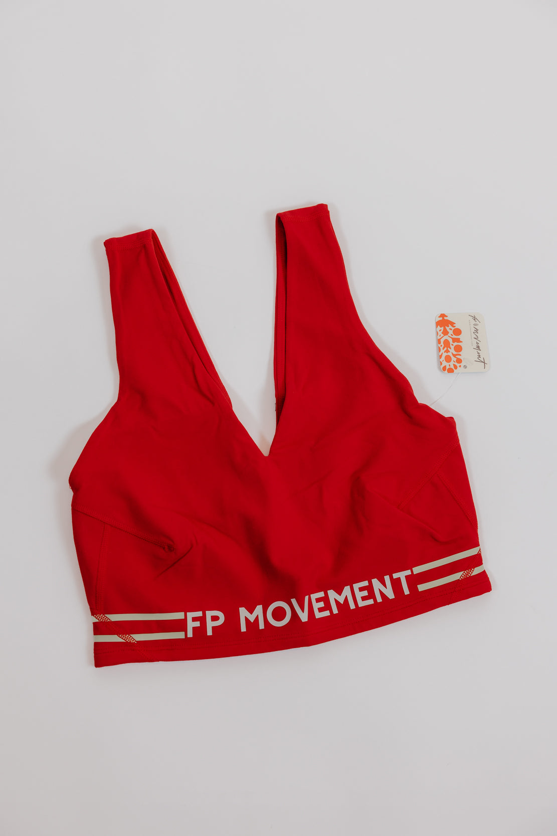 Never Better Logo Crop Cami | Victory Red