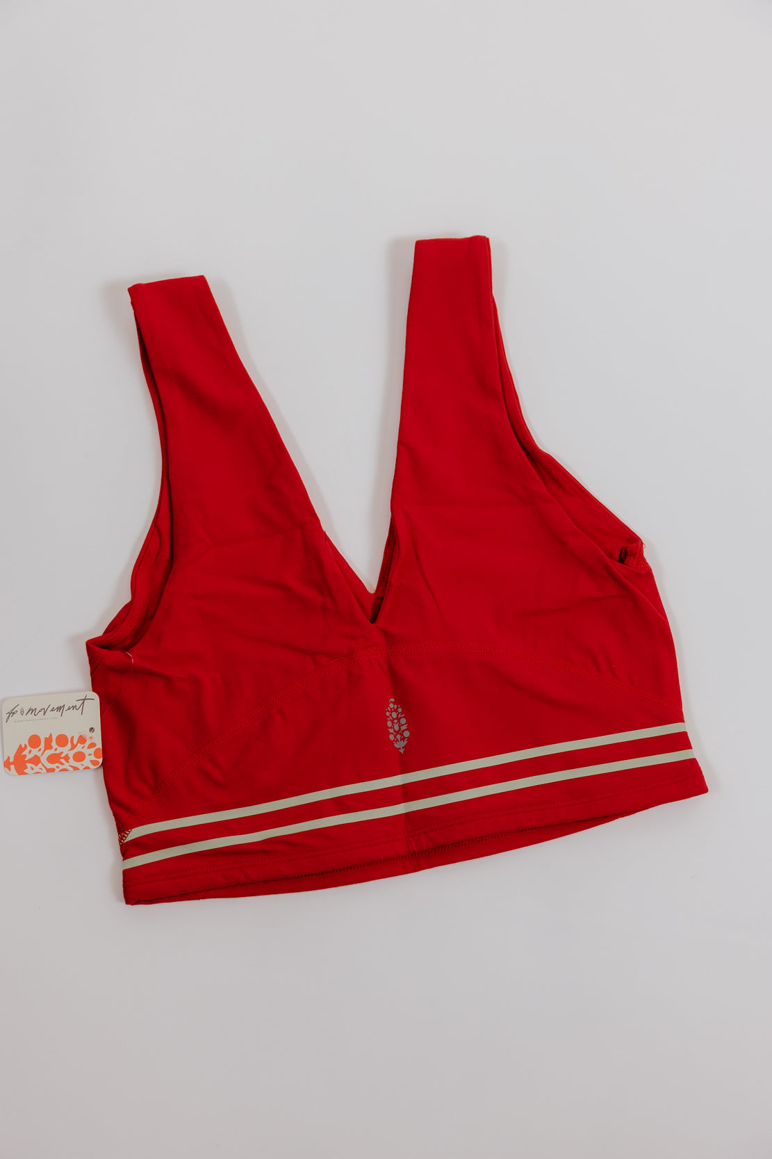 Never Better Logo Crop Cami | Victory Red