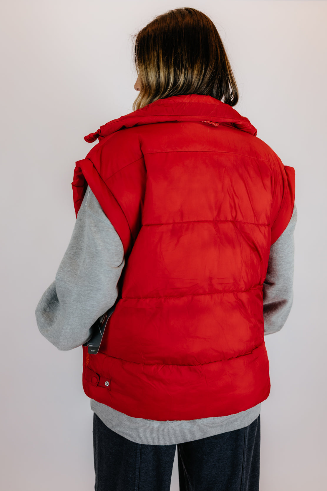 In A Bubble Puffer Vest | Winterberry