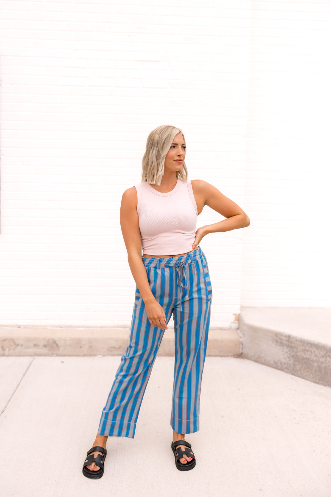 Marielle Pull On Pants | Sapphire Combo
