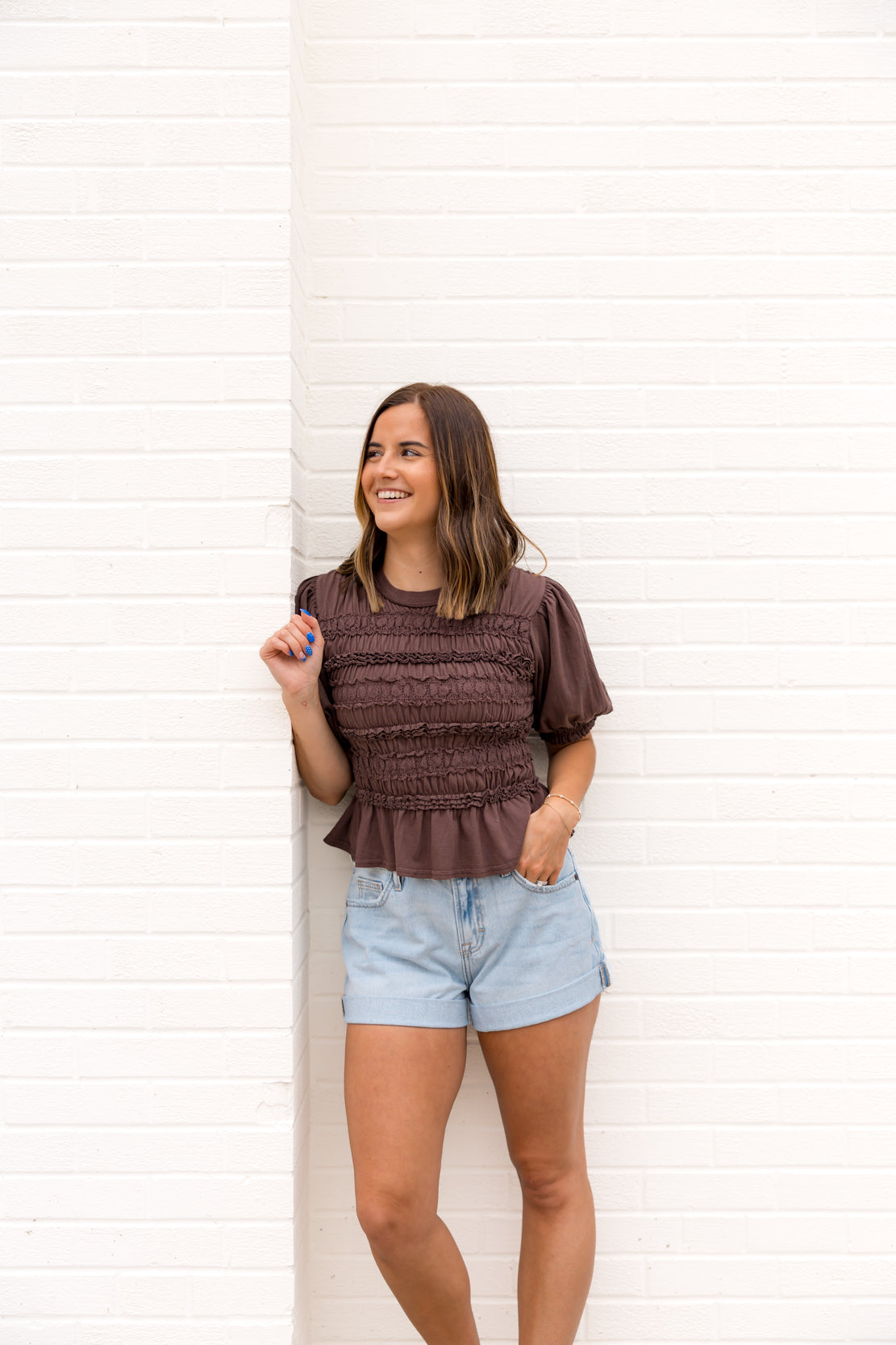 Maxey Knit Top | French Chocolate