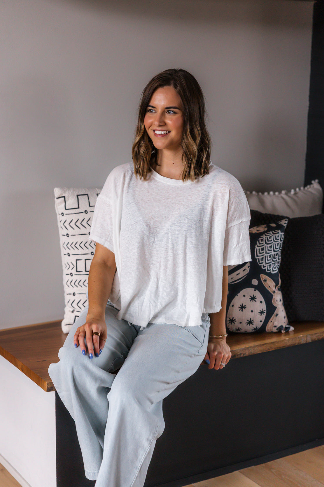 We The Free Elsie Swing Tee | Whisper White