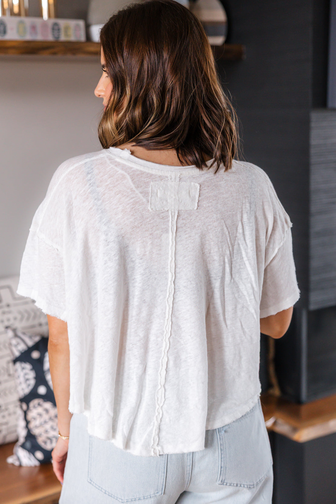 We The Free Elsie Swing Tee | Whisper White