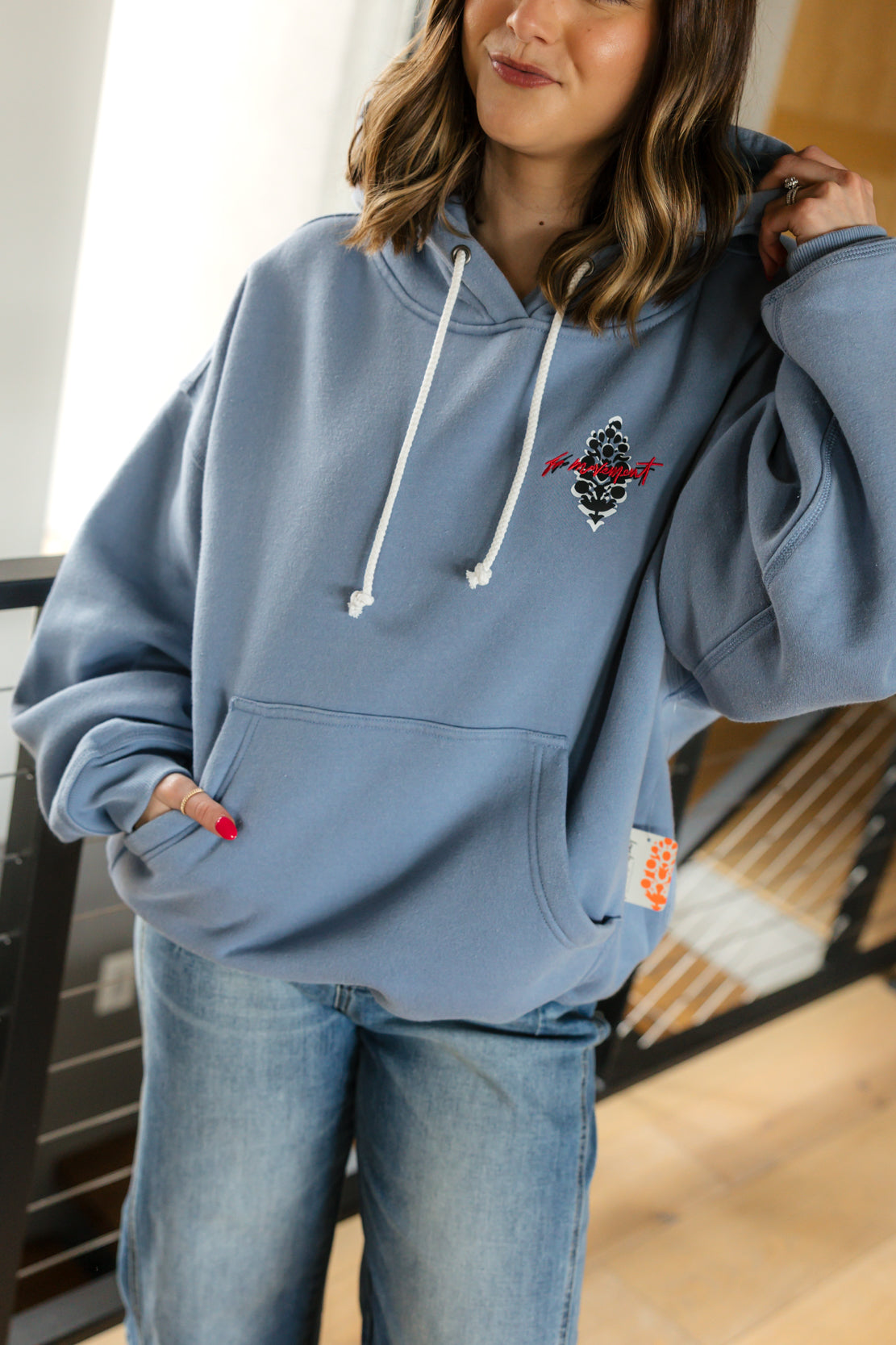 Final Call Logo Hoodie | Dark Slate Combo