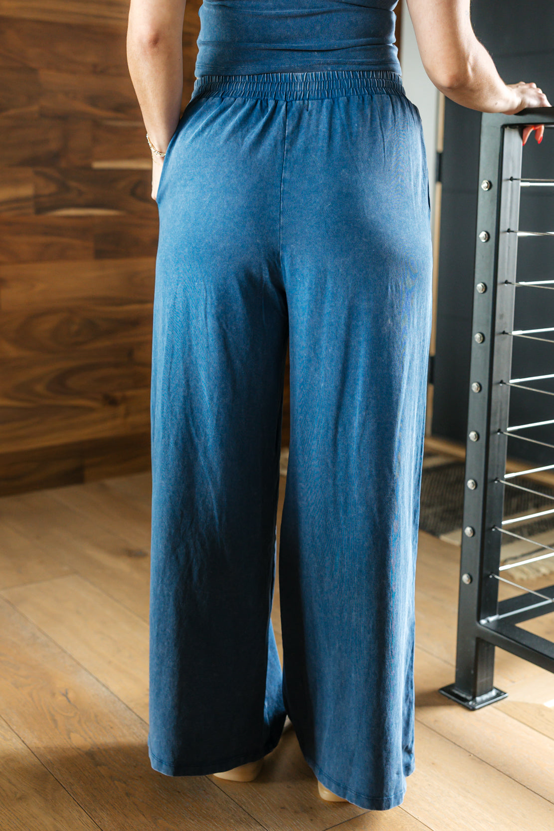 Kiley Tank & Pant Set | Navy