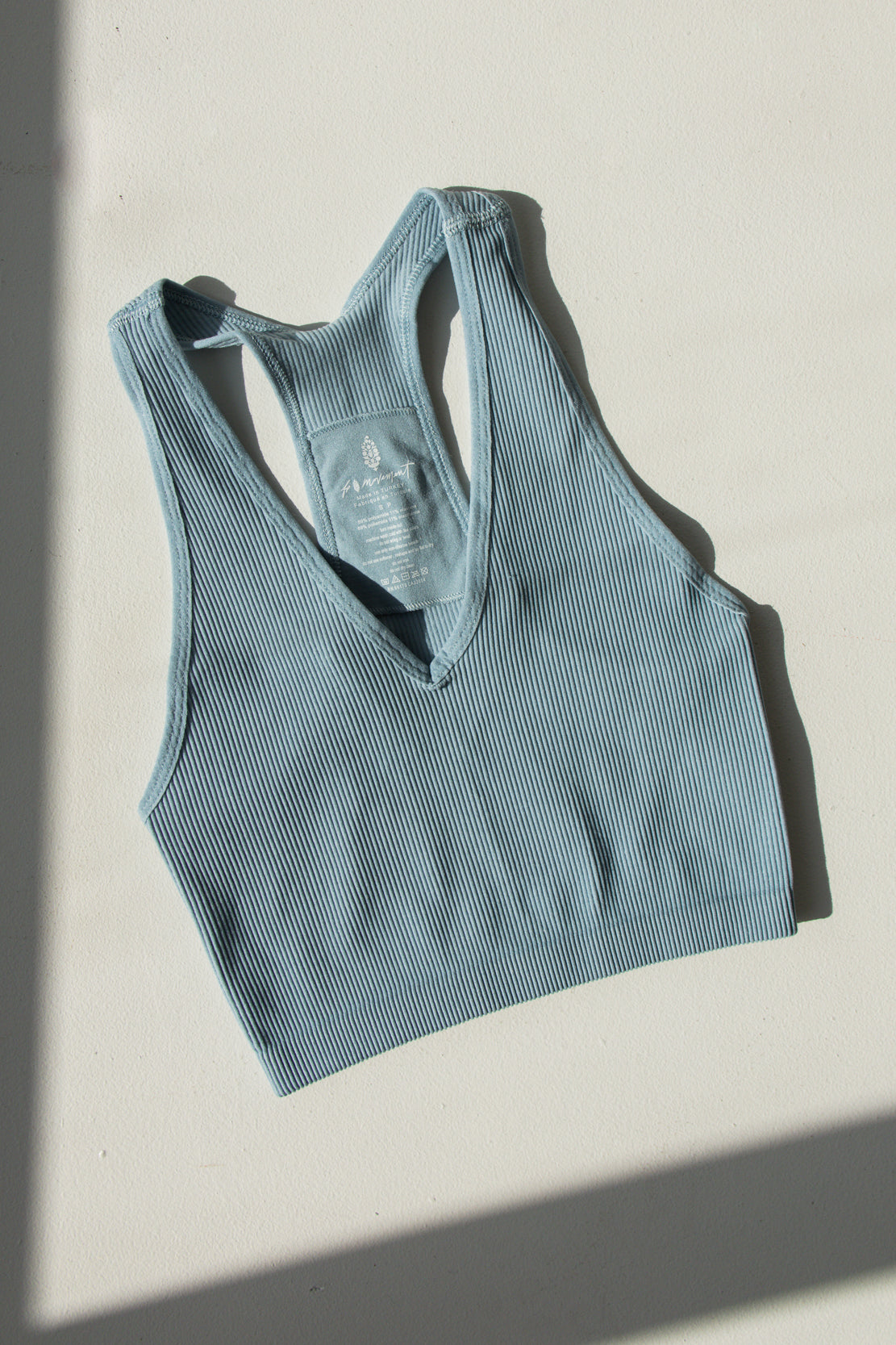 Free Throw Crop Tank | Eucalyptus