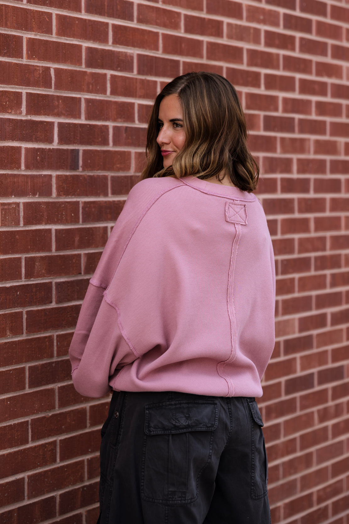 We The Free Skyline Thermal | Rose Raisin