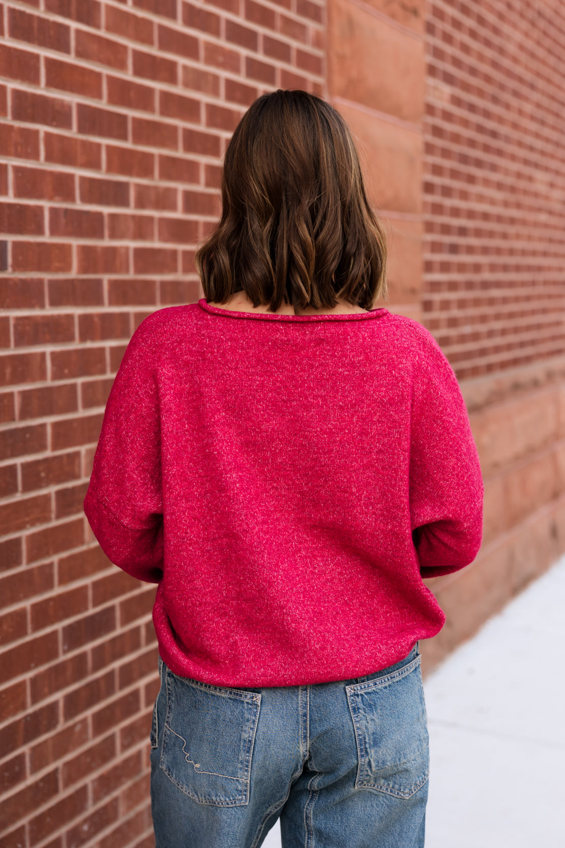 Easy Days Ahead Sweater | Ruby