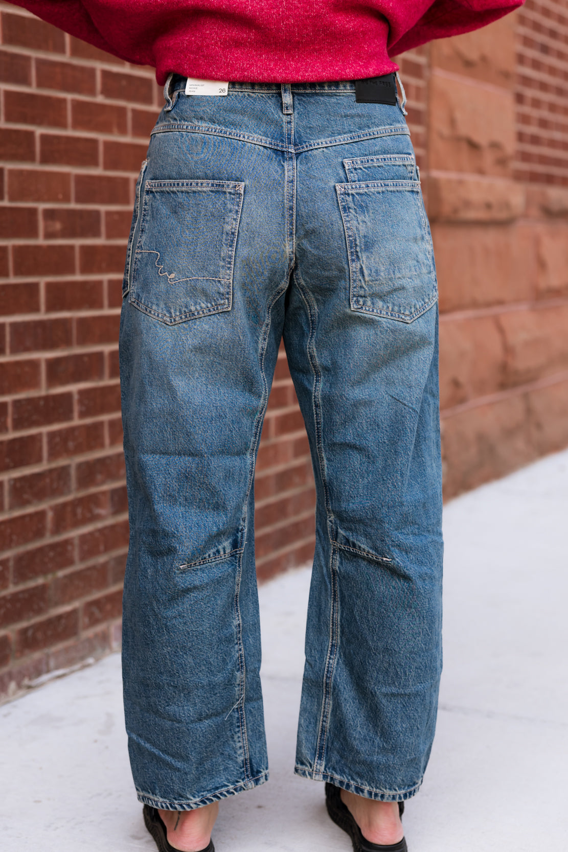 We The Free Minimalist Moxie Barrel Jeans | High Hopes