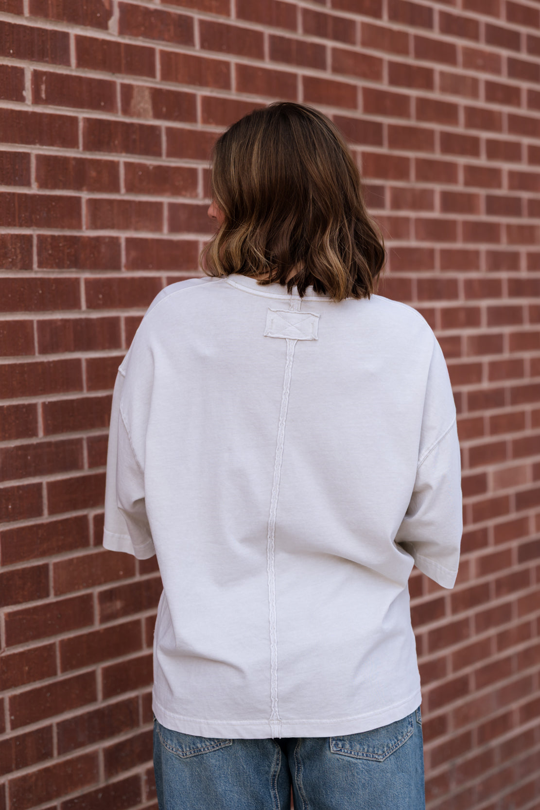 We The Free Perfect Oversized Tee | Morning Oat