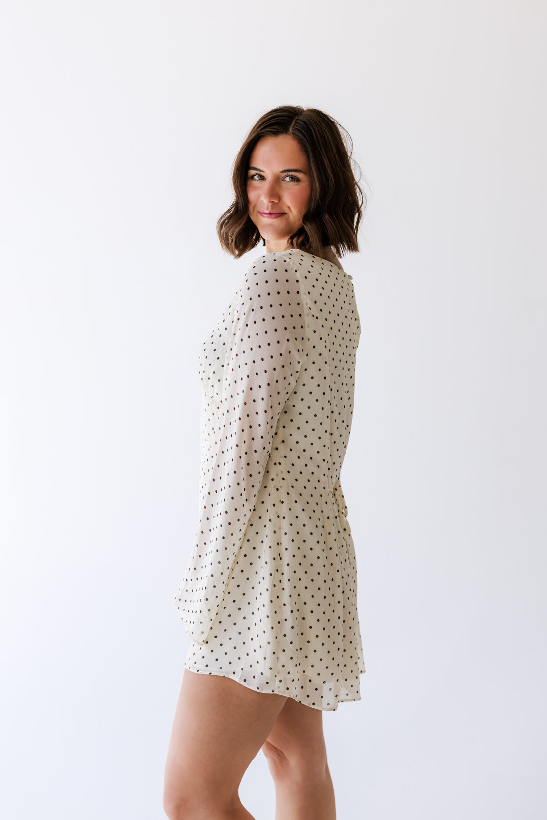 Jolie Printed Mini Dress | Dot Mix 2 Combo