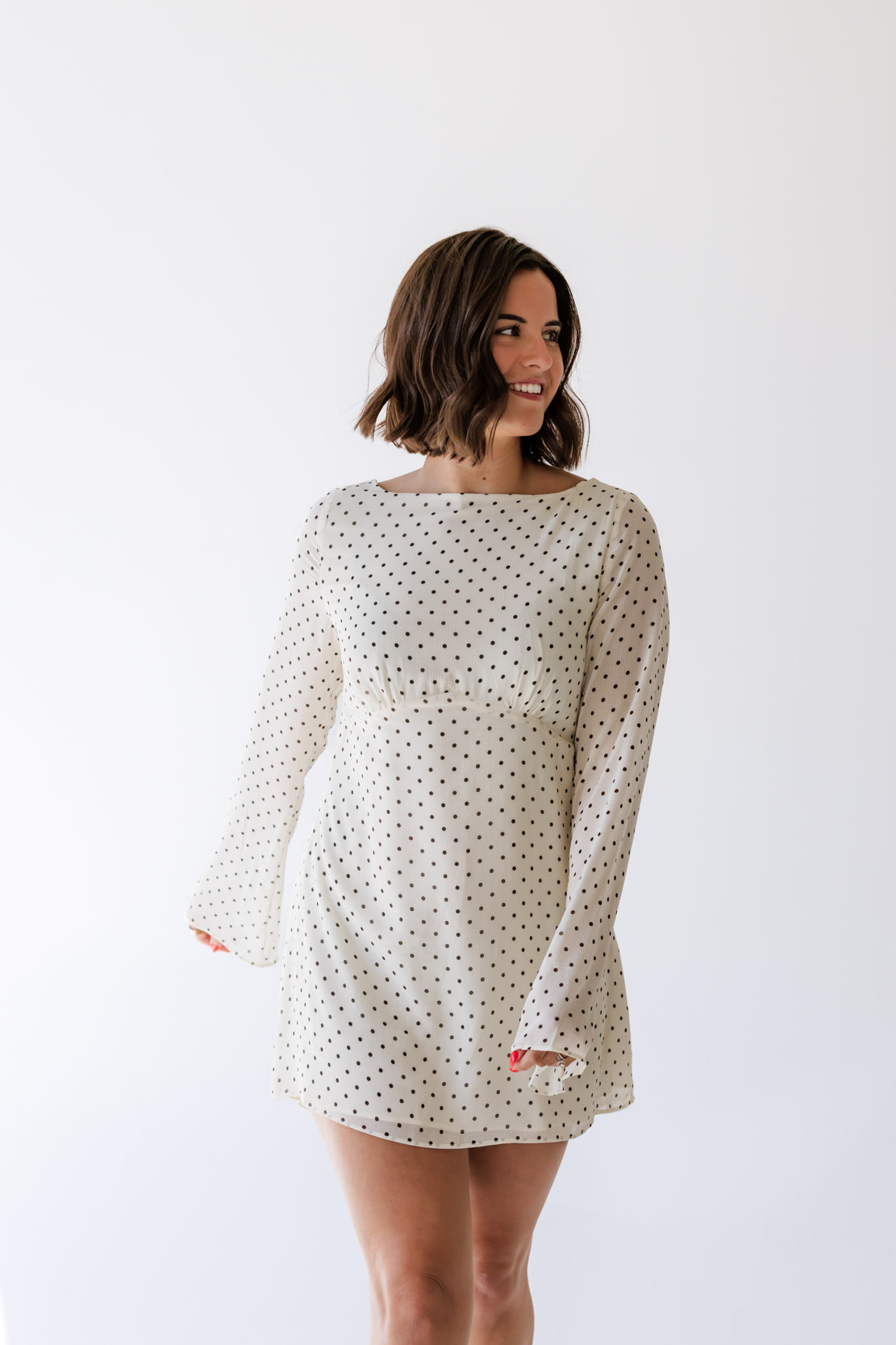 Jolie Printed Mini Dress | Dot Mix 2 Combo