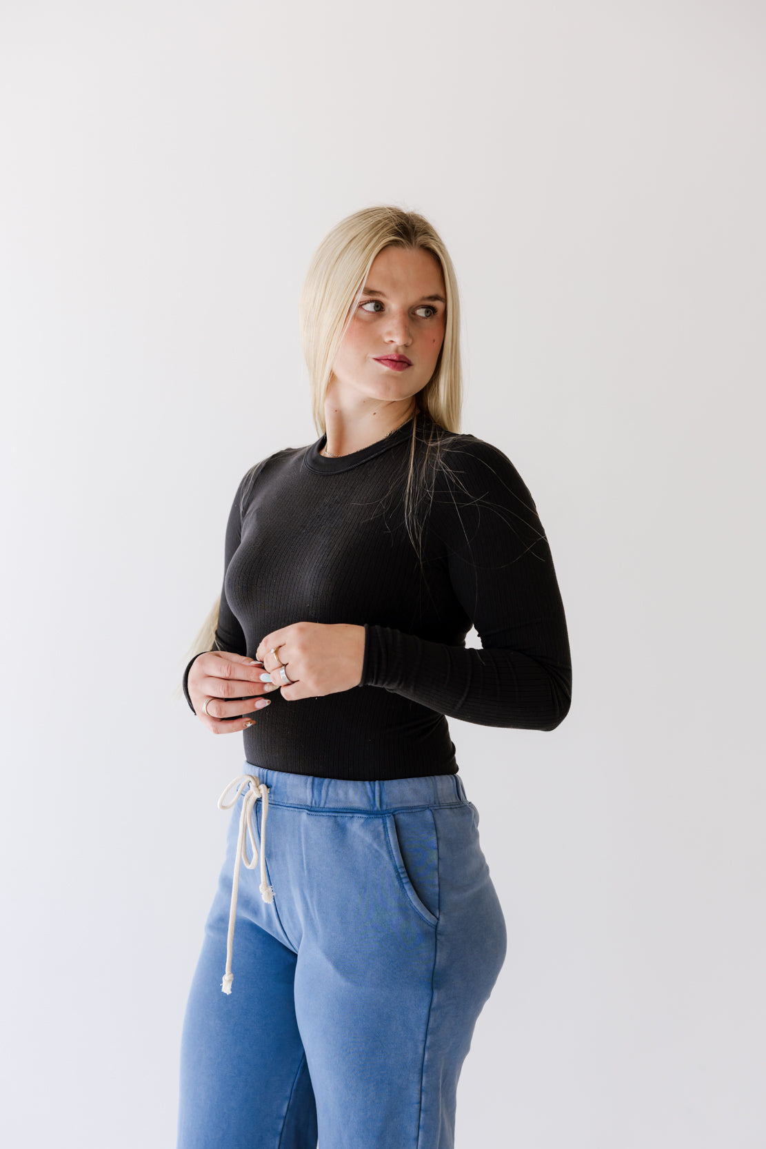 So Soft Seamless Long Sleeve | Black