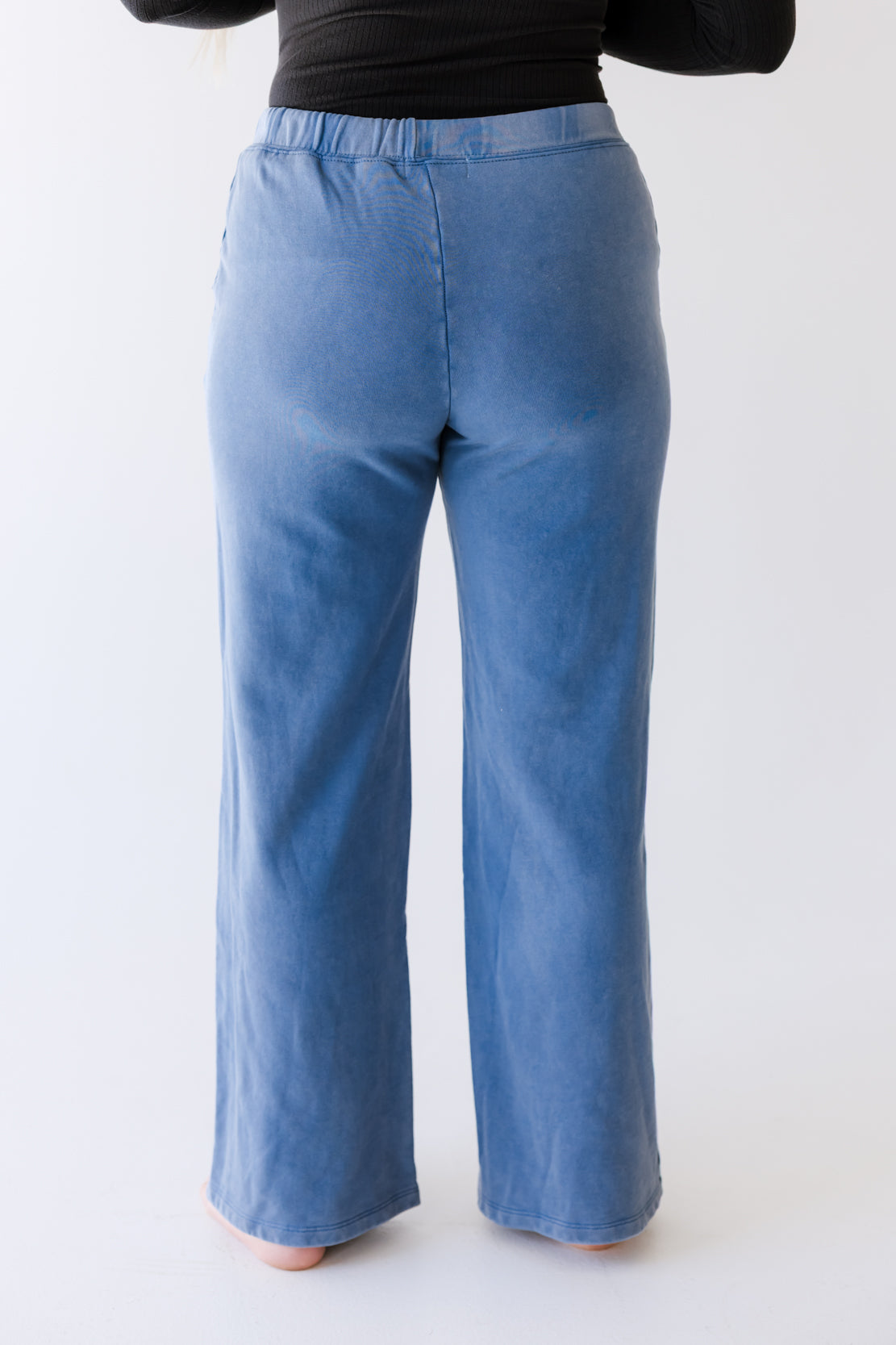 Highway Wide Leg Pants | Light Denim