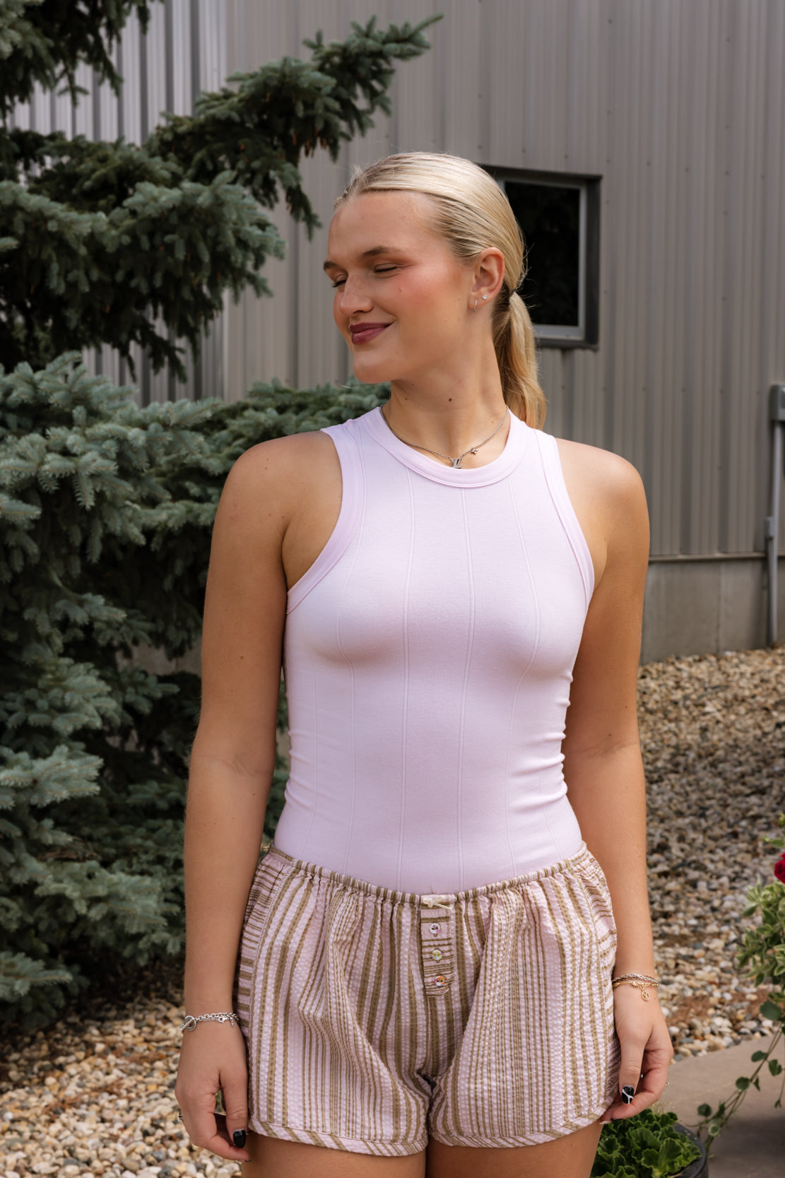 So Soft Seamless Modal Tank | Pink Destiny