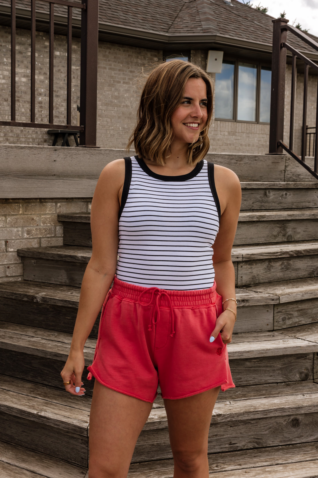 Knockout Shorts | Grapefruit
