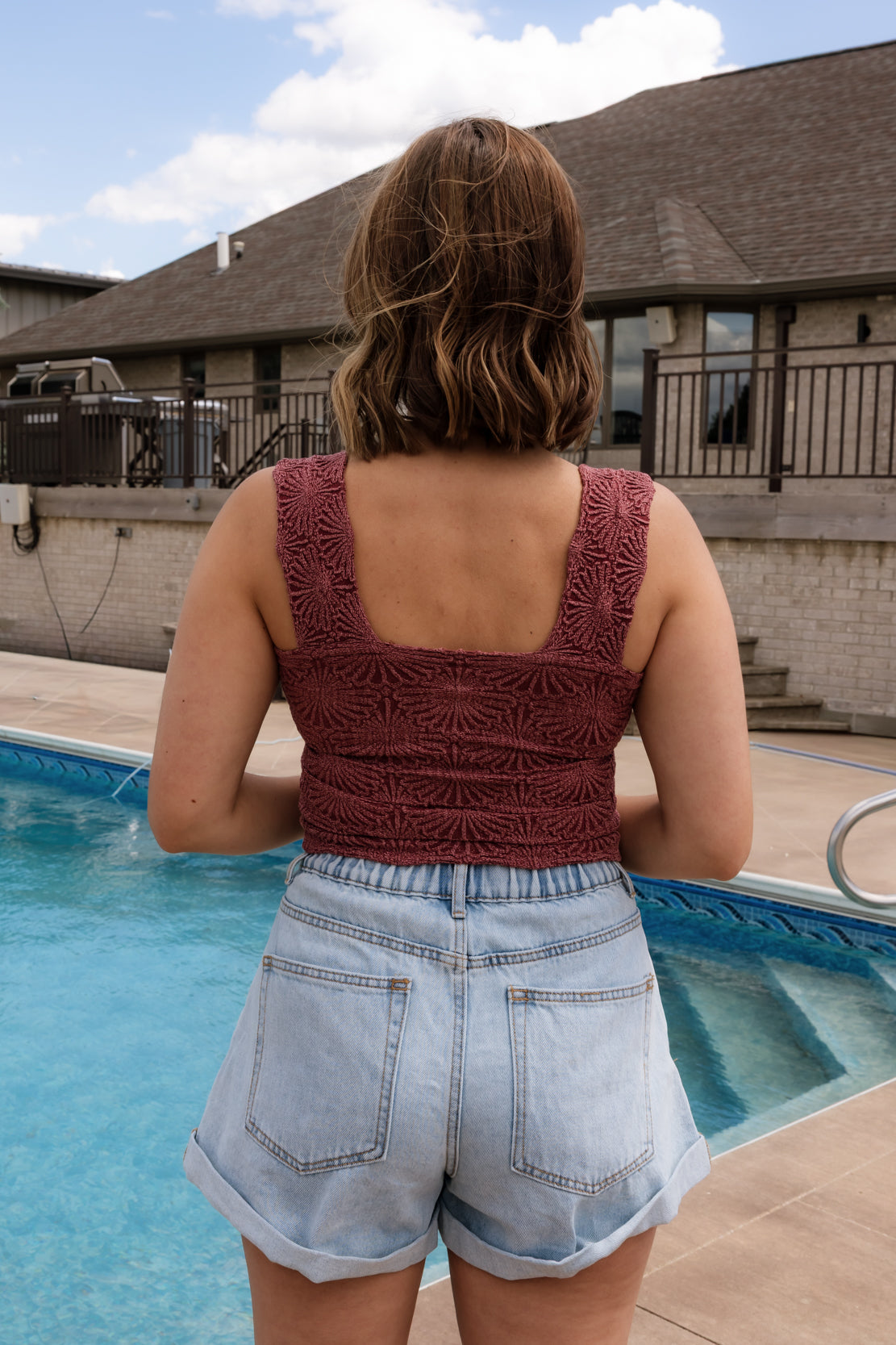Love Letter Cami | Pomegranate