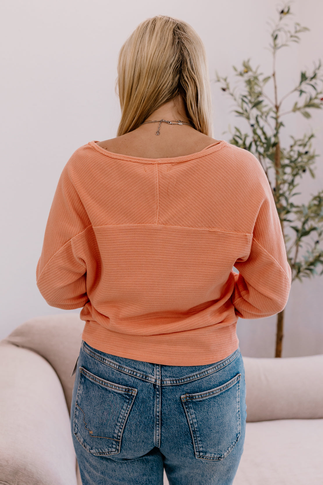 We The Free Jess Long Sleeve | Coral Kiss