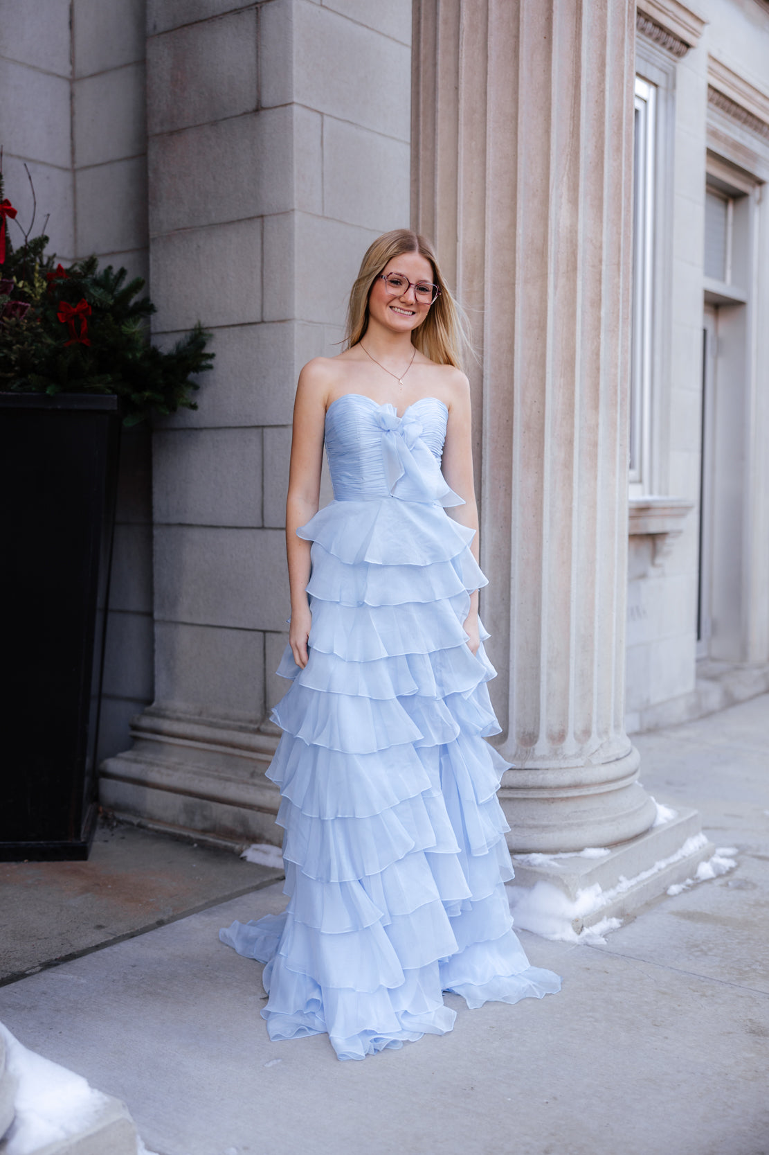 Prom Dress 56913 | Light Blue