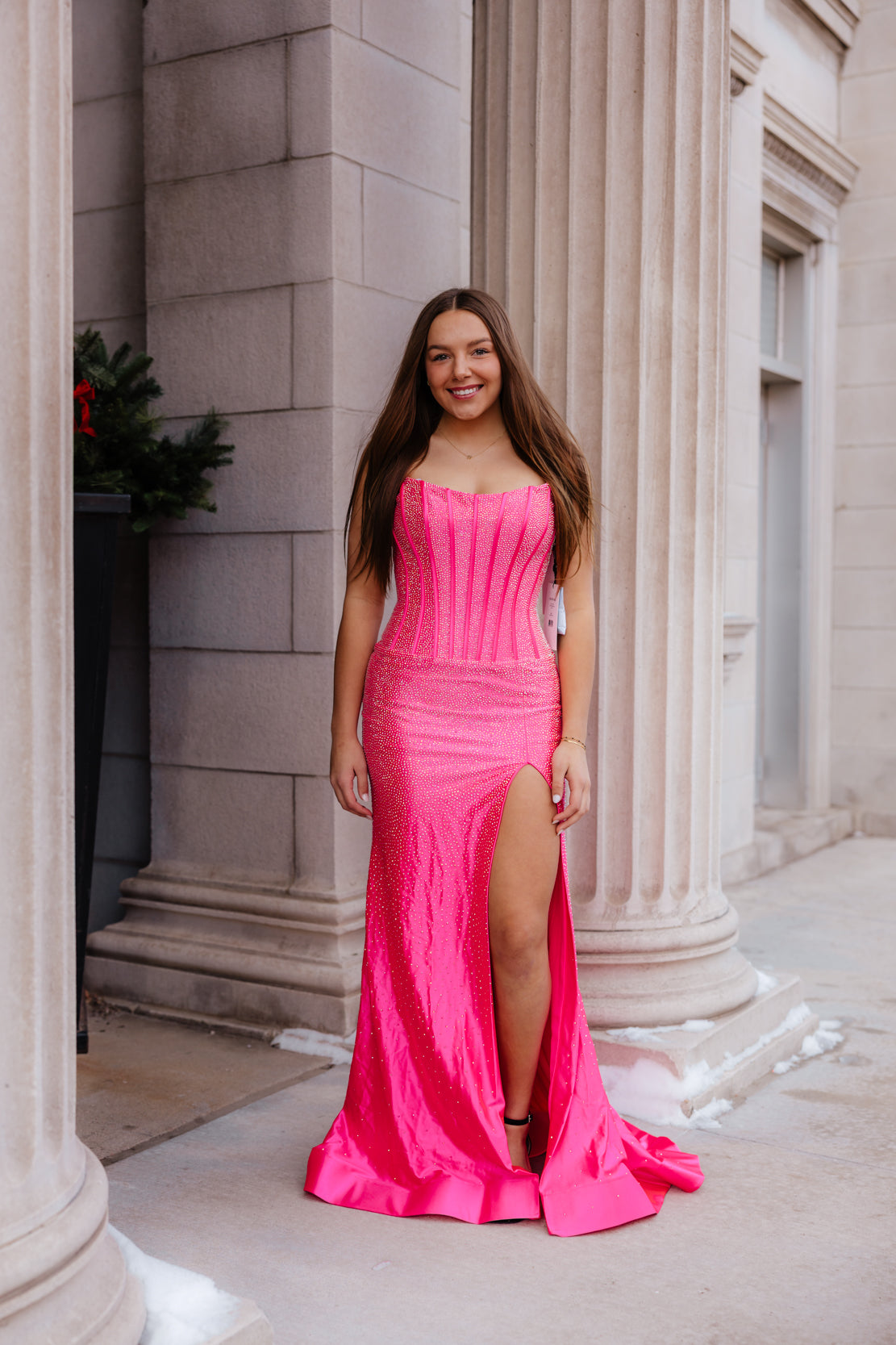 Prom Dress 57640 | Bright Fuchsia 6 Prom Dress 57640 | Bright Fuchsia 6
