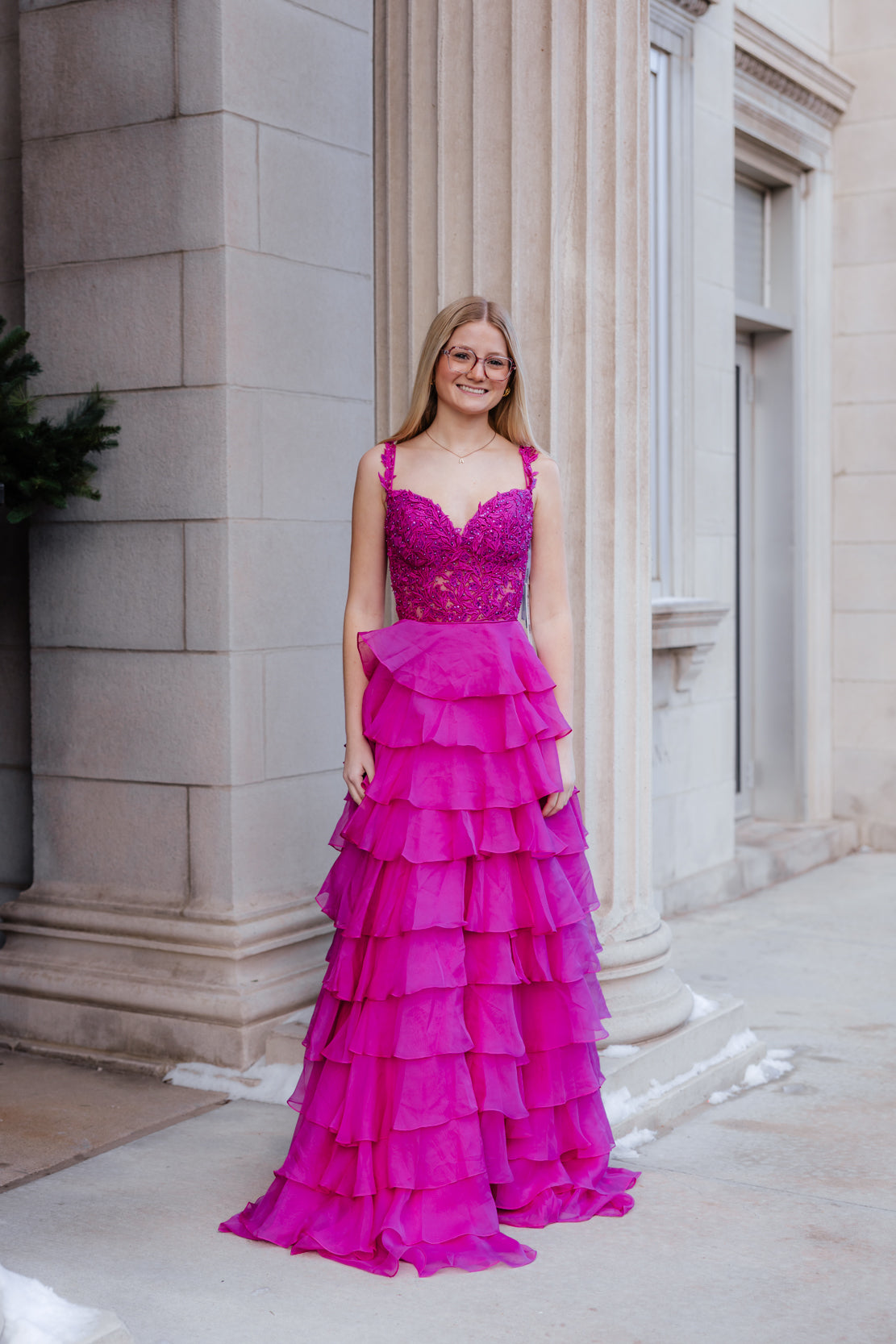 Prom Dress 56868 | Magenta