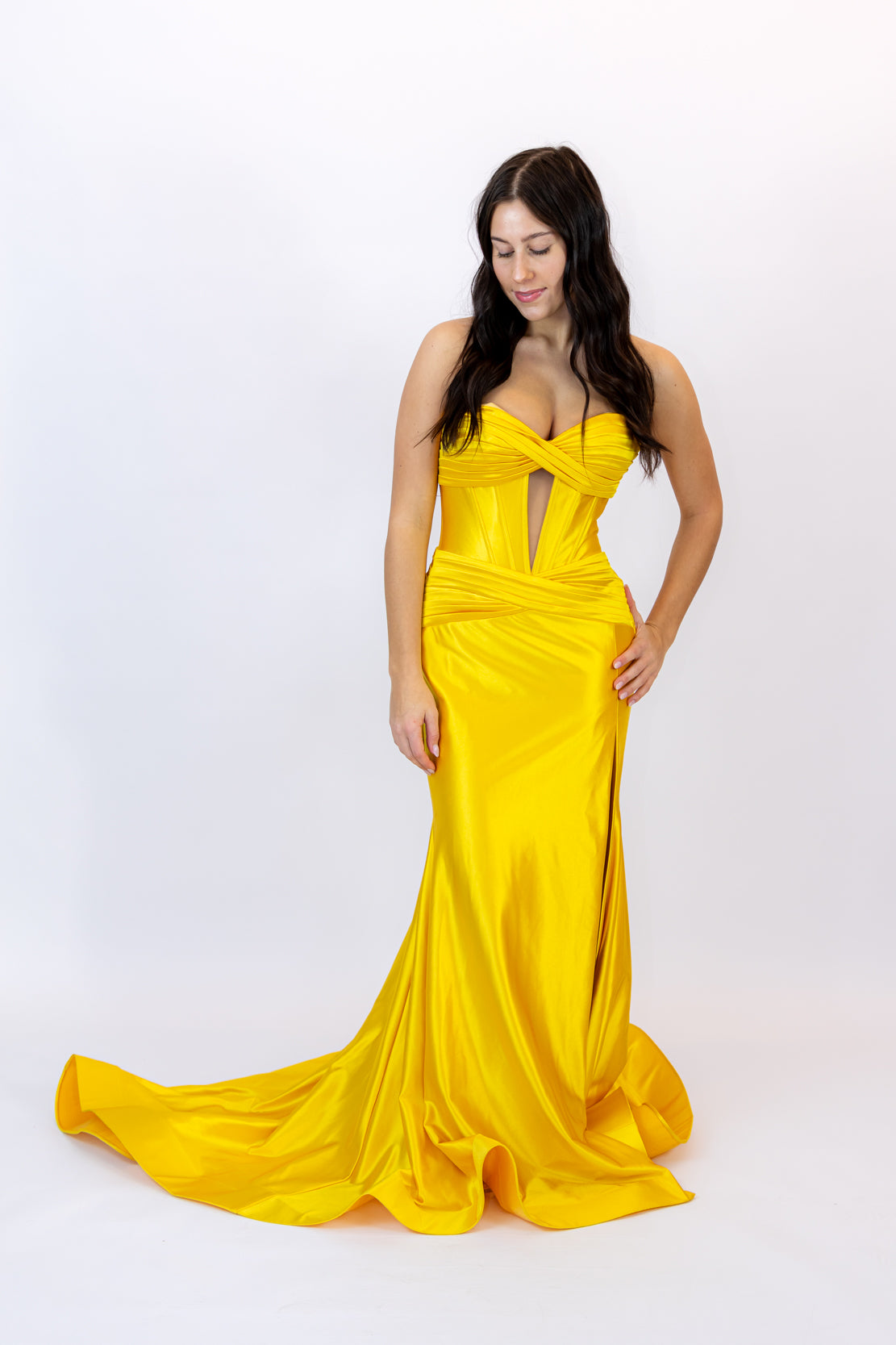 Prom Dress 56161 | Yellow