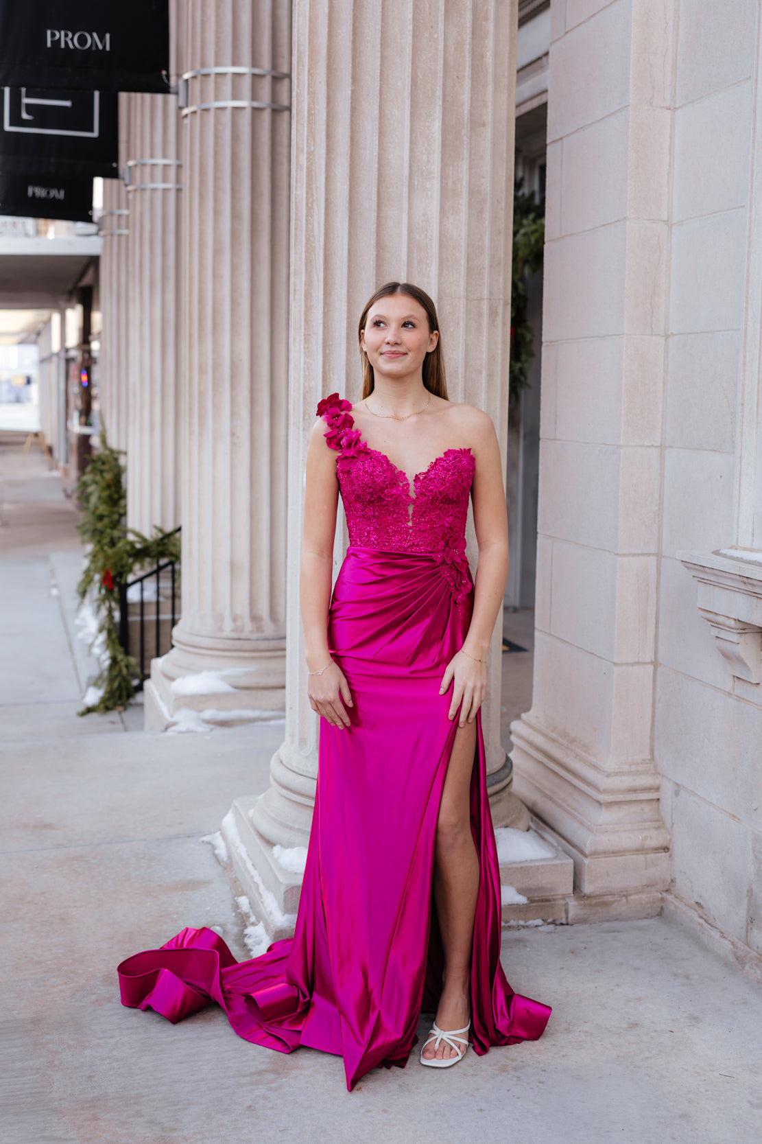 Prom Dress 56174 | Magenta