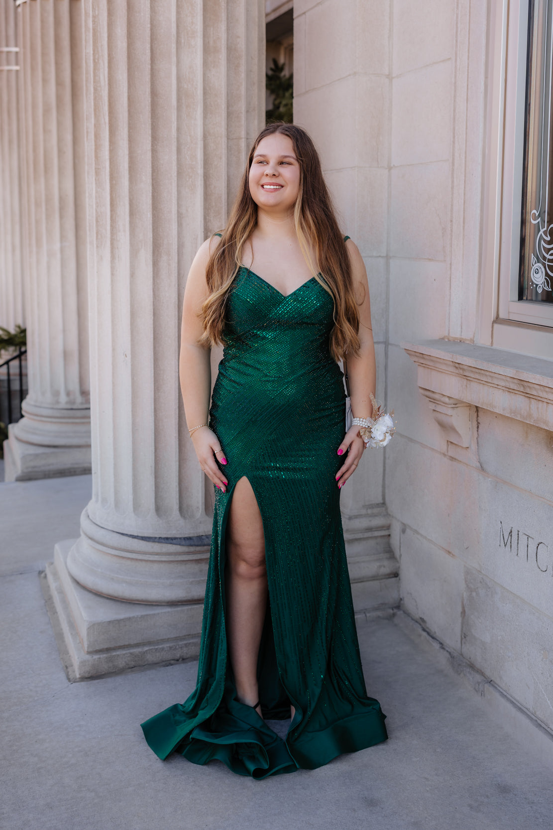 Prom Dress 56933 | Emerald