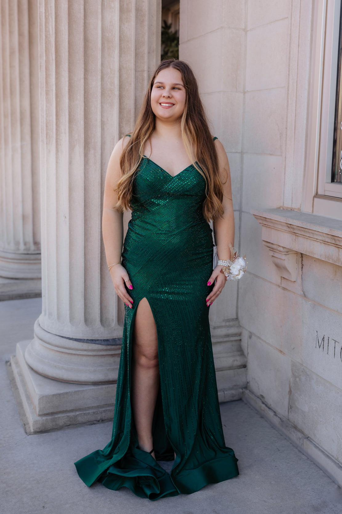 Prom Dress 56933 | Emerald