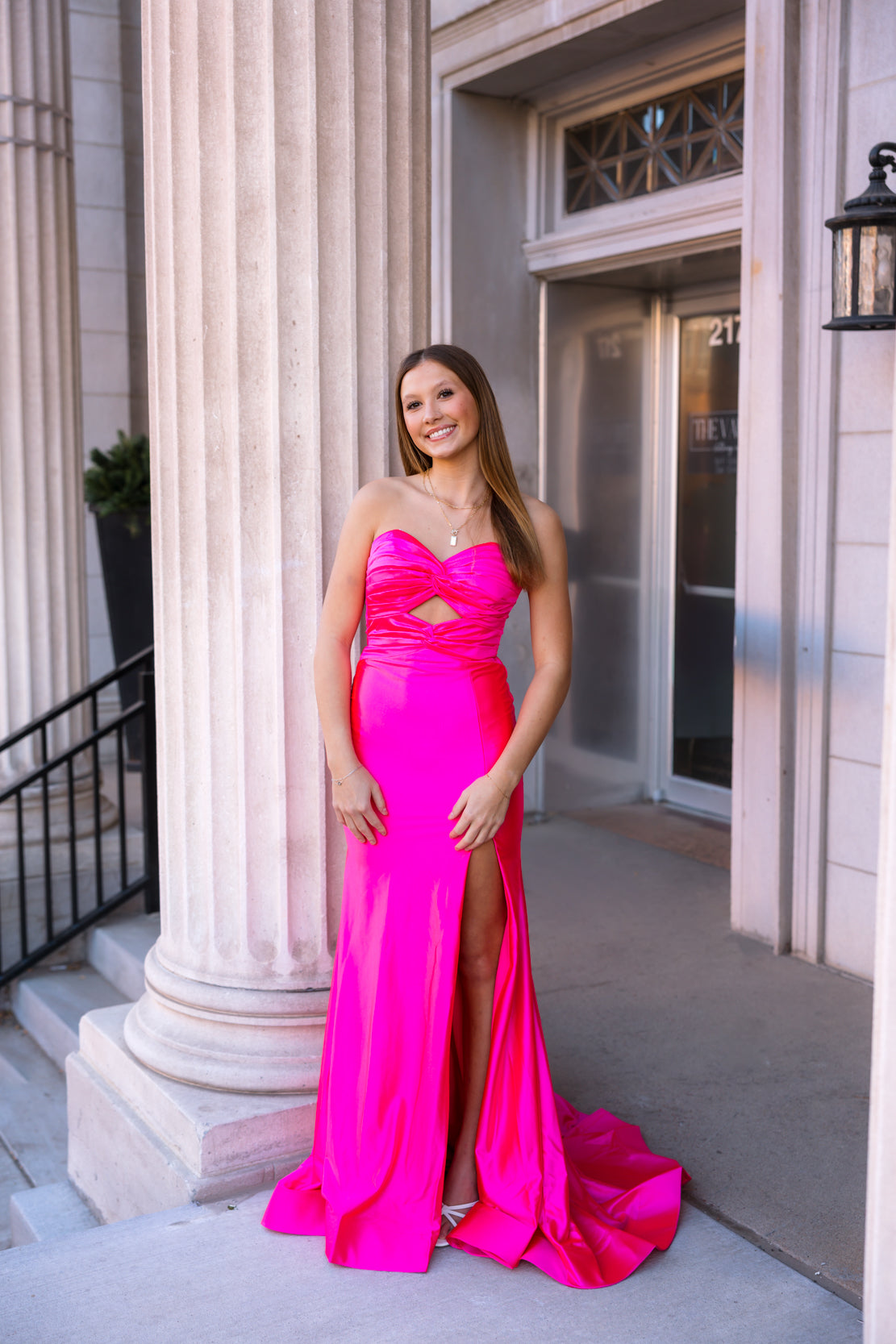 Prom Dress 57740 | Bright Fuchsia