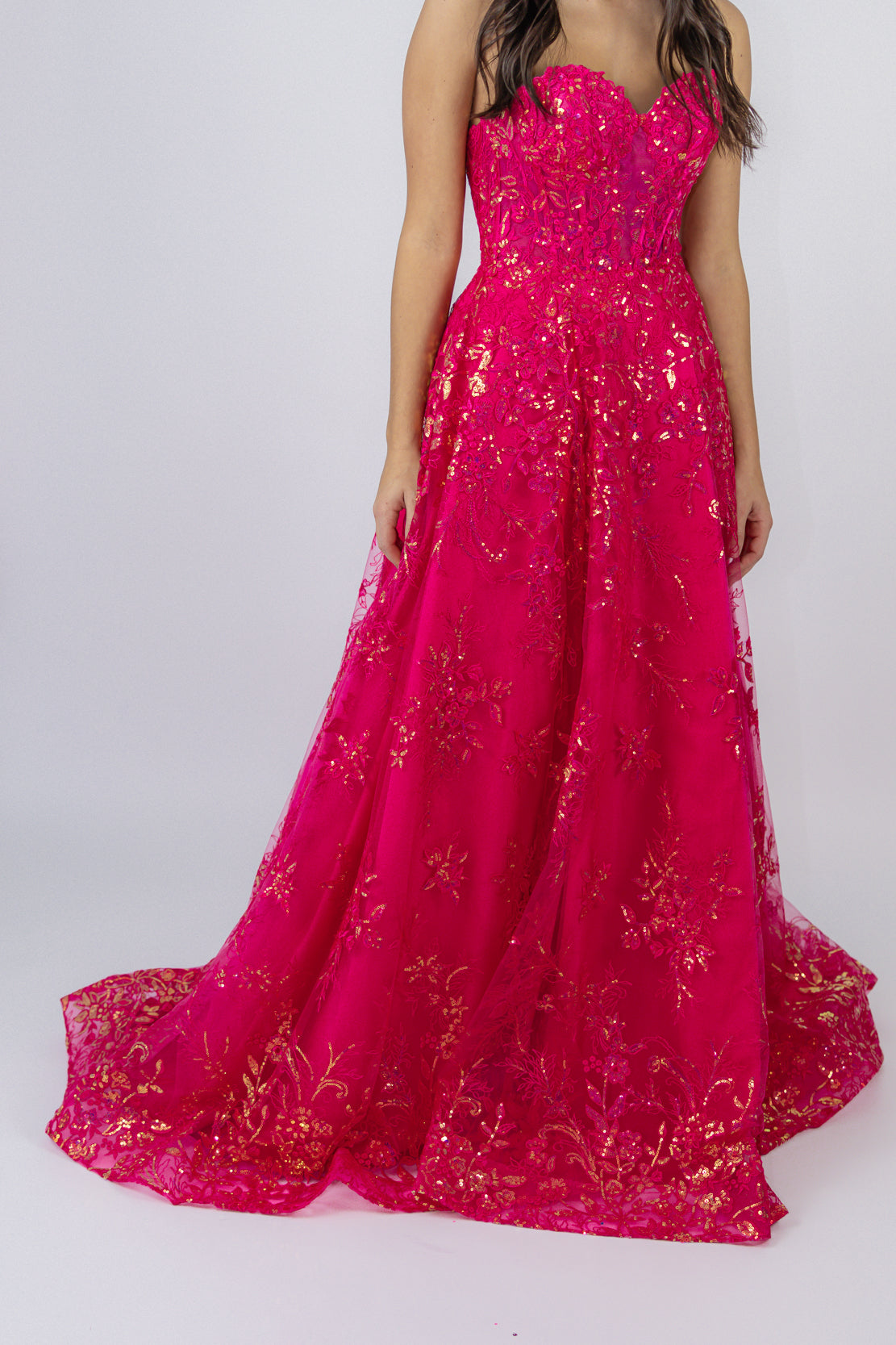 Prom Dress 56577 | Fuschia
