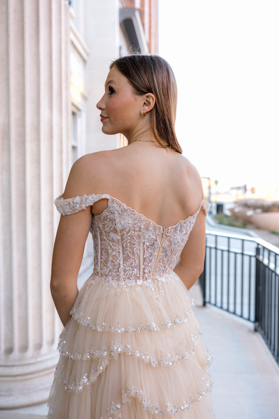 Prom Dress 56157 | Champagne