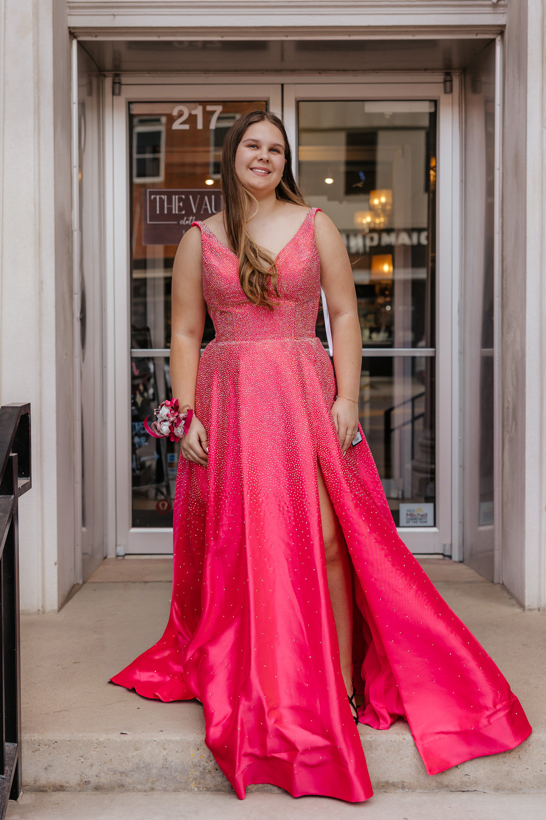 Prom Dress 56990 | Fuchsia