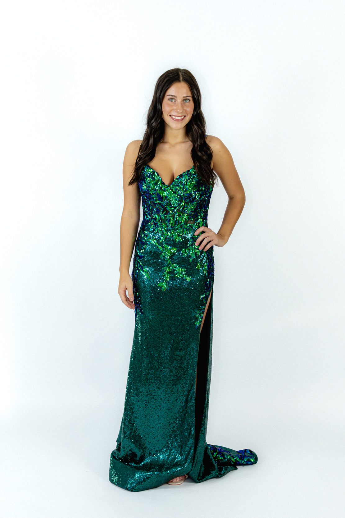 Prom Dress 70615 | Emerald