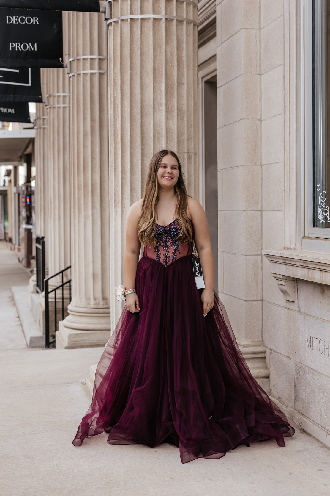 Prom Dress 33491 | Dark Berry