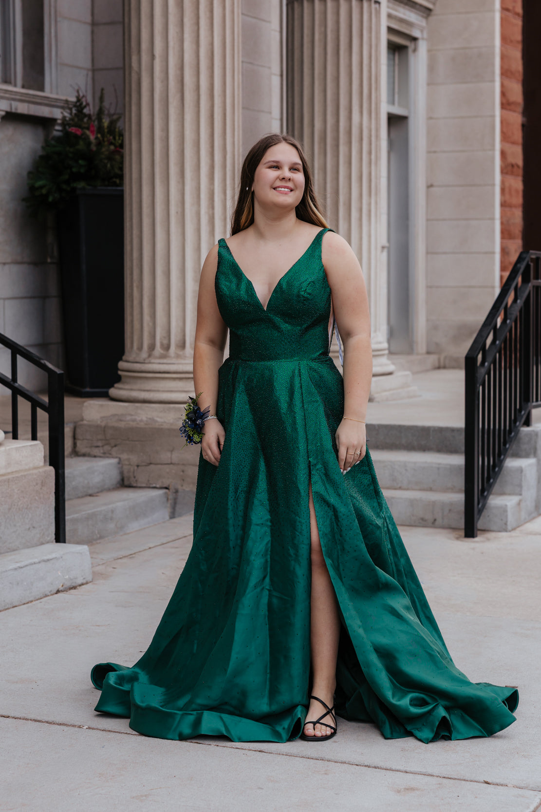 Prom Dress 56990 | Emerald