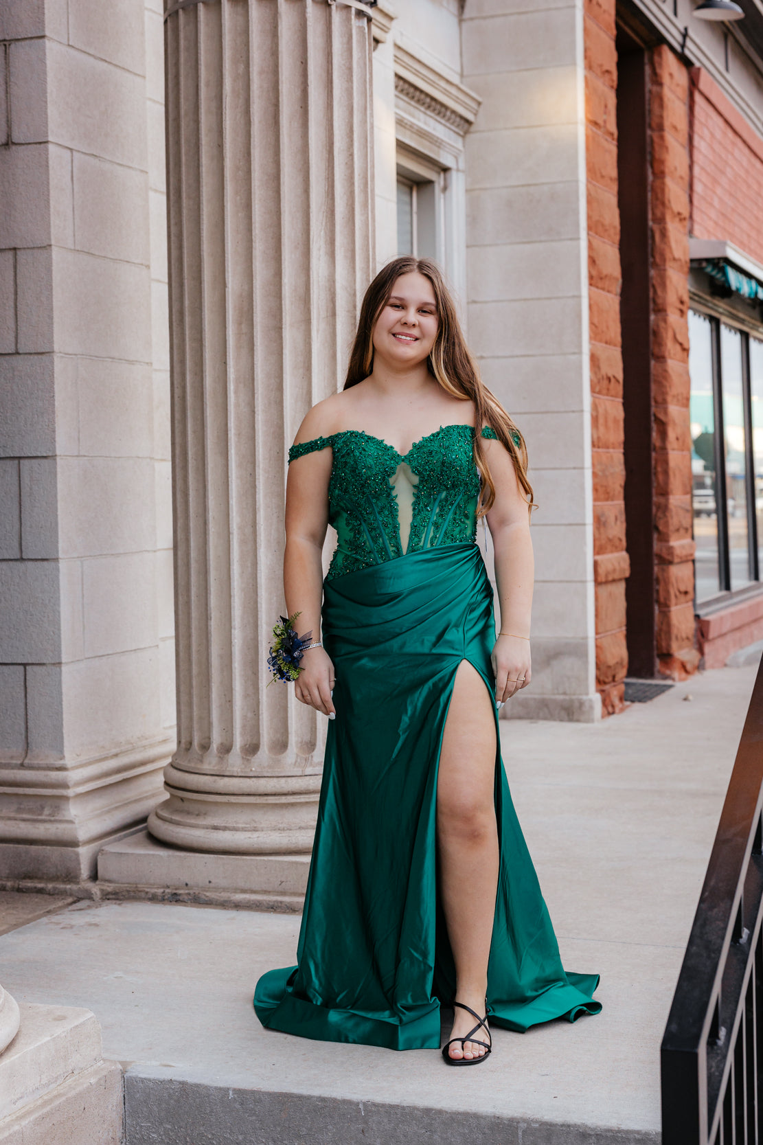 Prom Dress 56702 | Emerald
